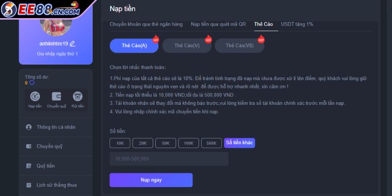 Thẻ cào điện thoại giải pháp tiện lợi khi không có account